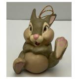 WDCC Walt Disney Classic Collection "Thumper" Belly Laugh Ornament With COA In Original Box