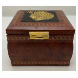 Est. $150.00 - $300.00 Limited Edition 1/4500 Walt Mickey Mouse Millenium Crystal Cube Disney World 2000 Laser Cut In Wooden Display Box With COA