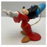 1999 Limited Edition 2993/8000 "A Christmas To Remember" Mickey Socerer Porcelain Ornament By Patrick Simmons With COA In Original Box