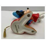 1999 Limited Edition 2993/8000 "A Christmas To Remember" Mickey Socerer Porcelain Ornament By Patrick Simmons With COA In Original Box