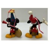 1999 Limited Edition 3637/5000 "A Christmas To Remember" Mickey & Minnie Porcelain Ornament By Patrick Simmons With COA In Original Box