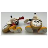 1999 Limited Edition 3637/5000 "A Christmas To Remember" Mickey & Minnie Porcelain Ornament By Patrick Simmons With COA In Original Box