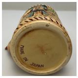 Vintage Mid Century Made In Japan Mount Rushmore & Sea World Steins