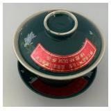 Vintage Gaiwan With Original Fiol Labels