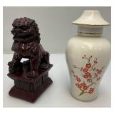 Misc. Oriental Collectibles Including Foo Dog And More