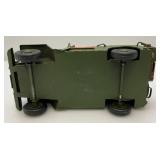 10" Metal Army Jeep