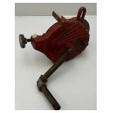 Antique Art Deco General Brand Hand Crank Bench Grinder