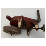 Antique Art Deco General Brand Hand Crank Bench Grinder