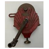 Antique Art Deco General Brand Hand Crank Bench Grinder