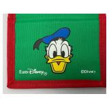 Highly Collectible Euro Disney Donald Duck Wallet (New Old Stock With Tag)