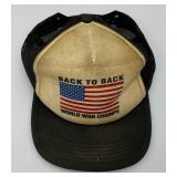 Misc. Vintage Snapback Trucker Hats Including Back To Back World War Champs, Bye Felicia & More (Hats Need Cleaning)