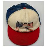Misc. Vintage Snapback Trucker Hats Including Back To Back World War Champs, Bye Felicia & More (Hats Need Cleaning)