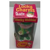 Vintage Wacky Wobbler Lucky Charms In Original Box (New Old Stock) Box Beat Up