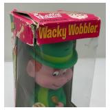 Vintage Wacky Wobbler Lucky Charms In Original Box (New Old Stock) Box Beat Up