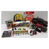 Misc. Toys Including RC Truck, Miniature Cars And More (Some NIB)