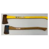 Two Long Handled Axes