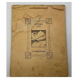 SUPER RARE Est. $80.00 - $150.00 Wartime 1945 17 TH Naval District Pin-Up Cartoon Calendar (SUPER COOL)