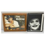 Misc. Vintage Framed Items Including Life The 60