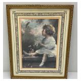 Misc. Vintage Framed Items Including The Last Super & More (Largest Frame 17 1/2" x 27 1/2)