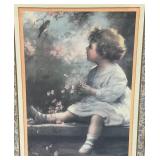 Misc. Vintage Framed Items Including The Last Super & More (Largest Frame 17 1/2" x 27 1/2)