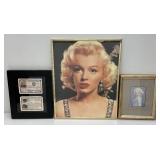 Misc. Marilyn Monroe Framed Photos, Department Of Defense And More