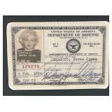 Misc. Marilyn Monroe Framed Photos, Department Of Defense And More