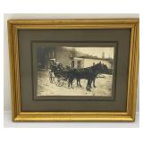Misc. Vintage Framed Items Including Cream Of Wheat, 1900