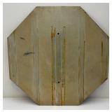 Vintage 24" x 24" Reflective Stop Sign