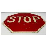 Vintage 24" x 24" Reflective Stop Sign