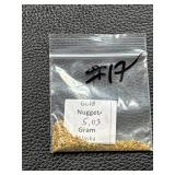 5.03 Grams of Natural Gold Nuggets from Alaska