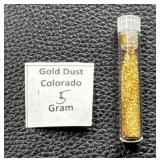 5-Gram Vial of Colorado Gold Dust