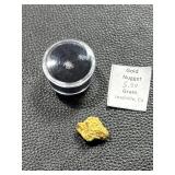 5.50 Gram Gold Nugget from Leadville, Colorado