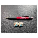 Two 1oz Faceted .999 Fine Silver Gems