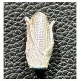 Corncob .999 Silver Piece, 0.66 oz, Signed Certificate of Authenticity