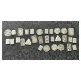 1 oz Assorted Silver Pieces Featuring Various Designs