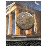 Roman Bronze Coin Minted Between 100-400 AD