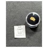 2.20 Gram Gold Nugget from Leadville, Colorado