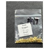5.06-Gram Alaskan Gold Nugget in Resealable Bag