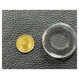 2023 Charles III 1/10oz Gold Full Sovereign Coin with Protective Case