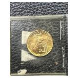 American Gold Eagle Coin with Liberty Design