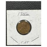 1942 Lincoln Wheat Penny in Protective Holder