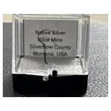 Native Silver Specimen from Alice Mine, Silver Bow County, Montana