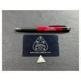 Navarro Rings Ouija-Inspired Metal Card With 2 Gram Silver Triangle Token