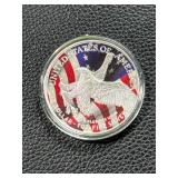 2024 American Silver Eagle Colorized 1oz Coin in Capsule