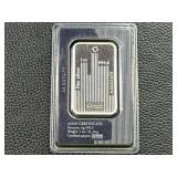 Valcambi Suisse 1 oz .999 Fine Silver Bar with Assay Certificate