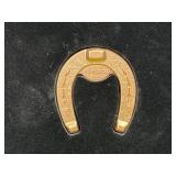 2022 Palau $5 Rosy Horseshoe Coin 1 oz Silver .999 Rose Gold-Plated