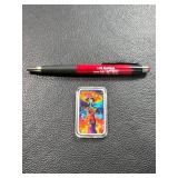 1oz .999 Silver Bar in Protective Case with Colorful Artwork