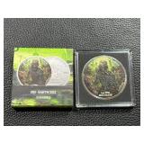 2022 Fiji 1oz Silver Zombie Coin