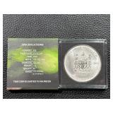 2022 Fiji 1oz Silver Zombie Coin