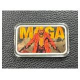 Trump MAGA-Themed 1oz Silver Collectible Bar